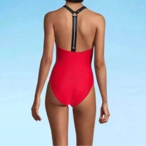 NWT Sports Illustrated Red One piece Swimsuit Sz Medium